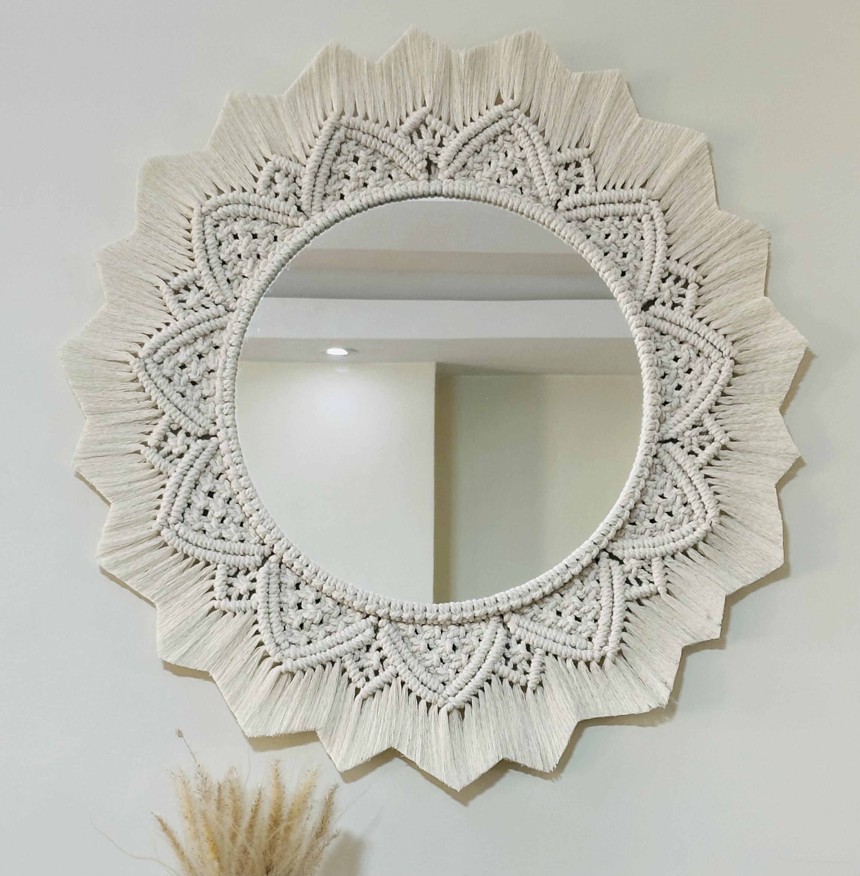 آینه مکرومه